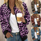 Luipaardprint voor dames Zip Up Jacket