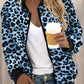 Luipaardprint voor dames Zip Up Jacket