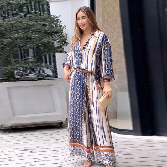 Elegante Bohemian 2-delige set voor vrouwen