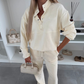 Dames Casual Lange Mouwen Top & Broeken 2-delige Set