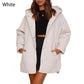 Trendy, lichtgewicht gewatteerd winterjack met capuchon voor dames