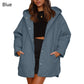 Trendy, lichtgewicht gewatteerd winterjack met capuchon voor dames