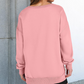 Modieus V-hals Damesblouse met Lange Mouwen