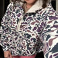 Capuchonsweater met Camouflage Print en Kwartsluiting