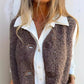 🎁 Kerstuitverkoop 49% KORTING 🔥 Dames Herfst Knop-down Korte Warme Vest