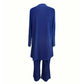 Elegante dames ontspannen fit 3-delige set