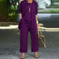 Elegante dames ontspannen fit 3-delige set