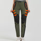 Winddichte, waterdichte, warme wandelbroek met elastische tailleband