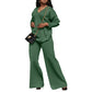 Dames Casual Top & Broek Tweedelig Set