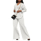 Dames Casual Top & Broek Tweedelig Set