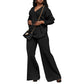 Dames Casual Top & Broek Tweedelig Set
