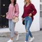 ✨ Dames Casual V-hals Gebreide Top – Zacht, Flatterend & Perfect voor Elke Gelegenheid