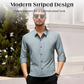 Men's Lapel Long-Sleeve Business Shirt