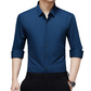 Men's Lapel Long-Sleeve Business Shirt
