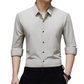 Men's Lapel Long-Sleeve Business Shirt