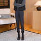 Geruite rechte broek voor dames