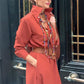 Dames Casual Vloeiende Midi-jurk