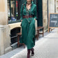 Dames Casual Vloeiende Midi-jurk