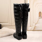 ⏳ Tijdelijke aanbieding Blitz💥👢Winterzachte pluche enkellaarsjes met sneakers🎁