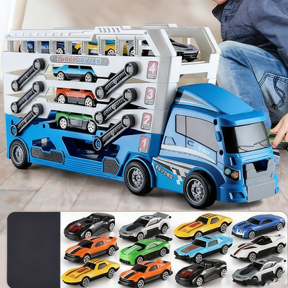 ✨ 12 metalen auto’s inbegrepen – klaar voor eindeloos raceplezier!