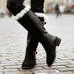 Dames Winterlaarzen met Warme Pluche Voering