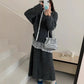 Dames Gebreide Trui & Rok 2-delige Set