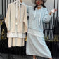 Dames Gebreide Trui & Rok 2-delige Set