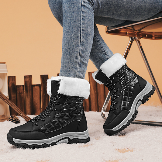 Dames Gequilteerde Geïsoleerde Snowboots