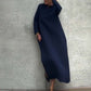 Elegante Effen A-lijn Jurk voor Dames