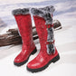Dames Winterlaarzen met Pluche Afwerking