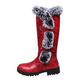 Dames Winterlaarzen met Pluche Afwerking
