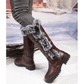 Dames Winterlaarzen met Pluche Afwerking