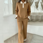 Dames Tweedelige Trui & Broek Lounge Set