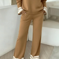 Dames Tweedelige Trui & Broek Lounge Set