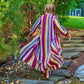 🥳2026 HOT SALE🥳💞50K+ VERKOCHT!👵☕ 50% KORTING! 2-delige gestreepte outfit – Twee manieren om te dragen! Top met lange mouwen + comfortabele broek. Mix & match of draag ze samen. Zachte, ademende en eenvoudige stijl. Je nieuwe favoriet. 🌸👚