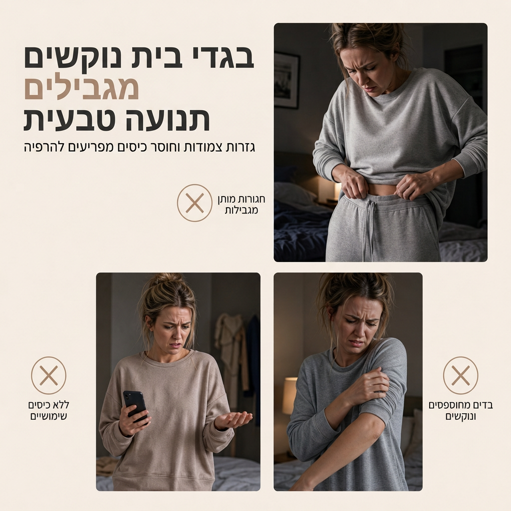 סווטשירט קז'ואל לנשים בצבע אחיד עם כובע