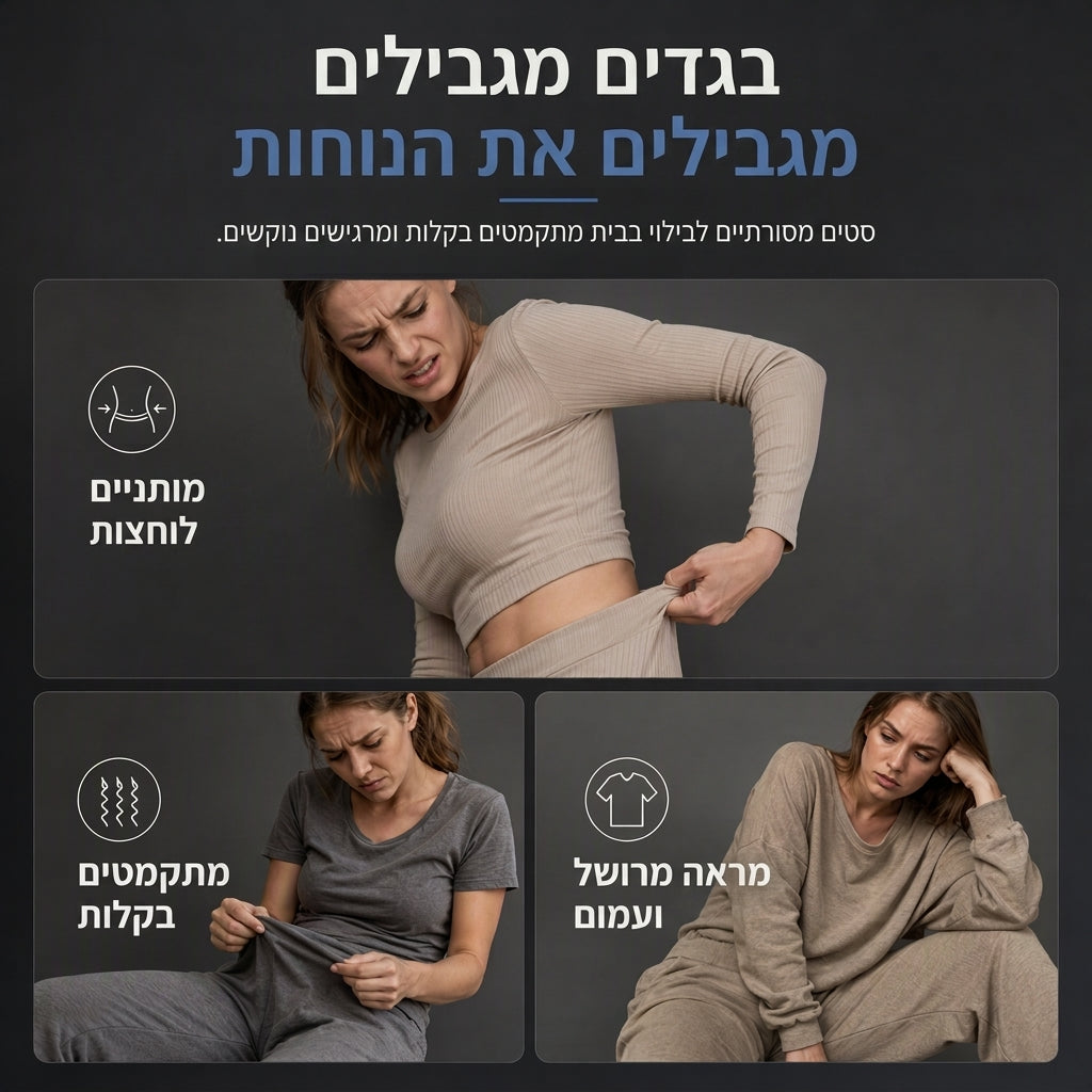 סט טופ קצר נשים קז'ואל עם צווארון V ושרוולי פנס ומכנסיים רחבי רגל בגובה גבוה