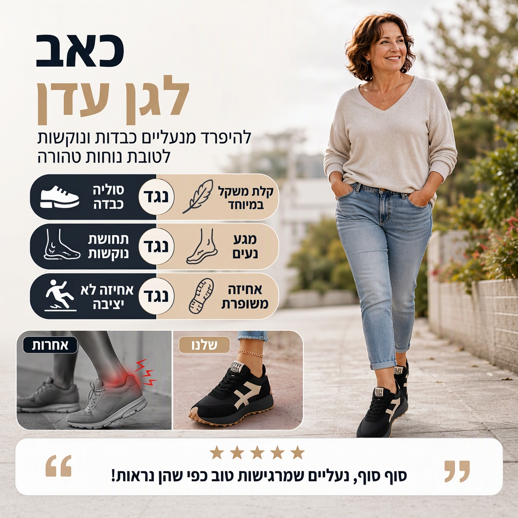 נעלי סניקרס פלטפורמה קלות ונעשות לנשים
