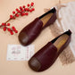 2024 Nieuwe retro damesschoenen met zachte zool platte schoenen met zacht oppervlak