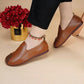2024 Nieuwe retro damesschoenen met zachte zool platte schoenen met zacht oppervlak